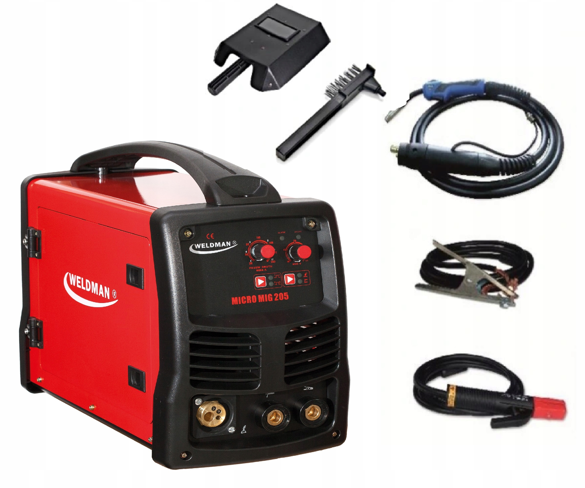 Spawarka półautomat MICRO MIG 205 MMA WELDMAN