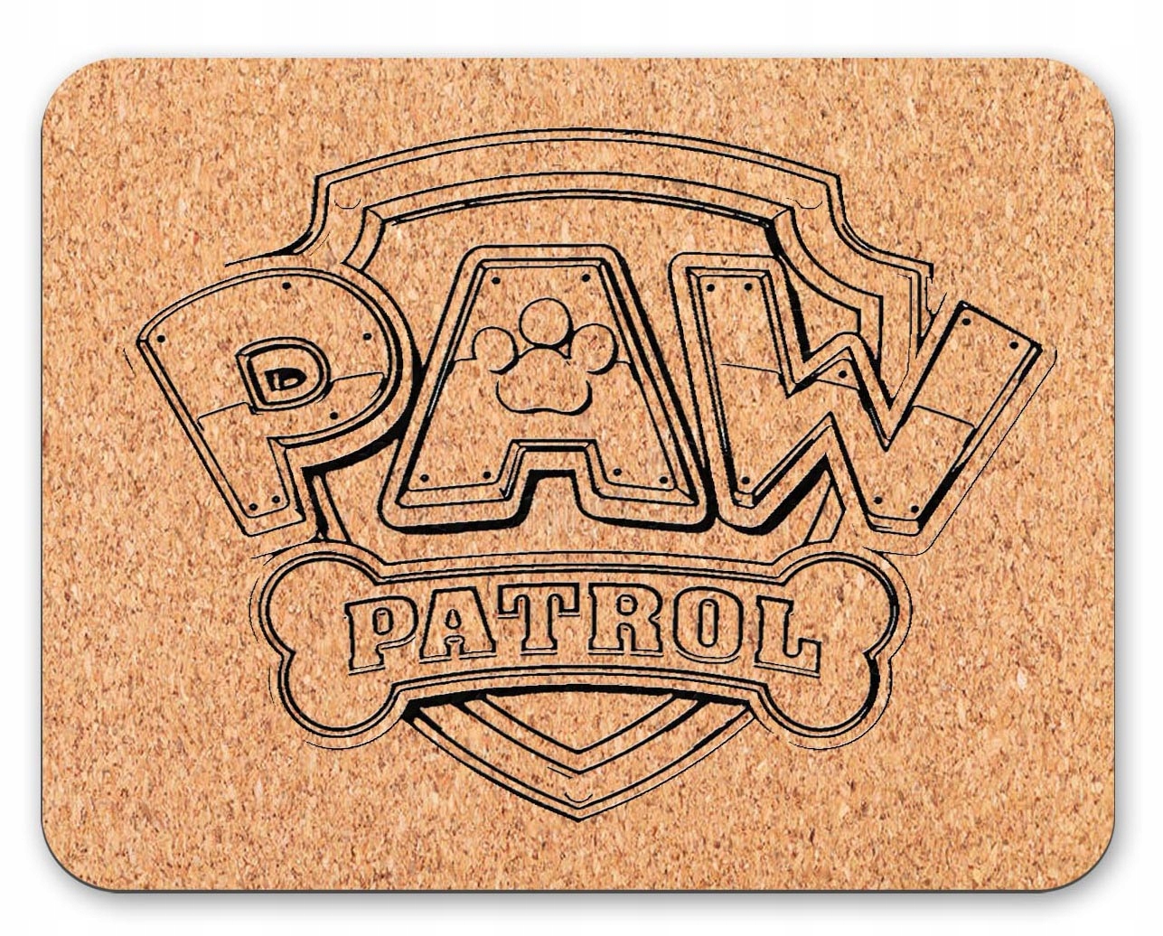 PODKŁADKA POD KUBEK PAW PSI PATROL PRZEDSZKOLE
