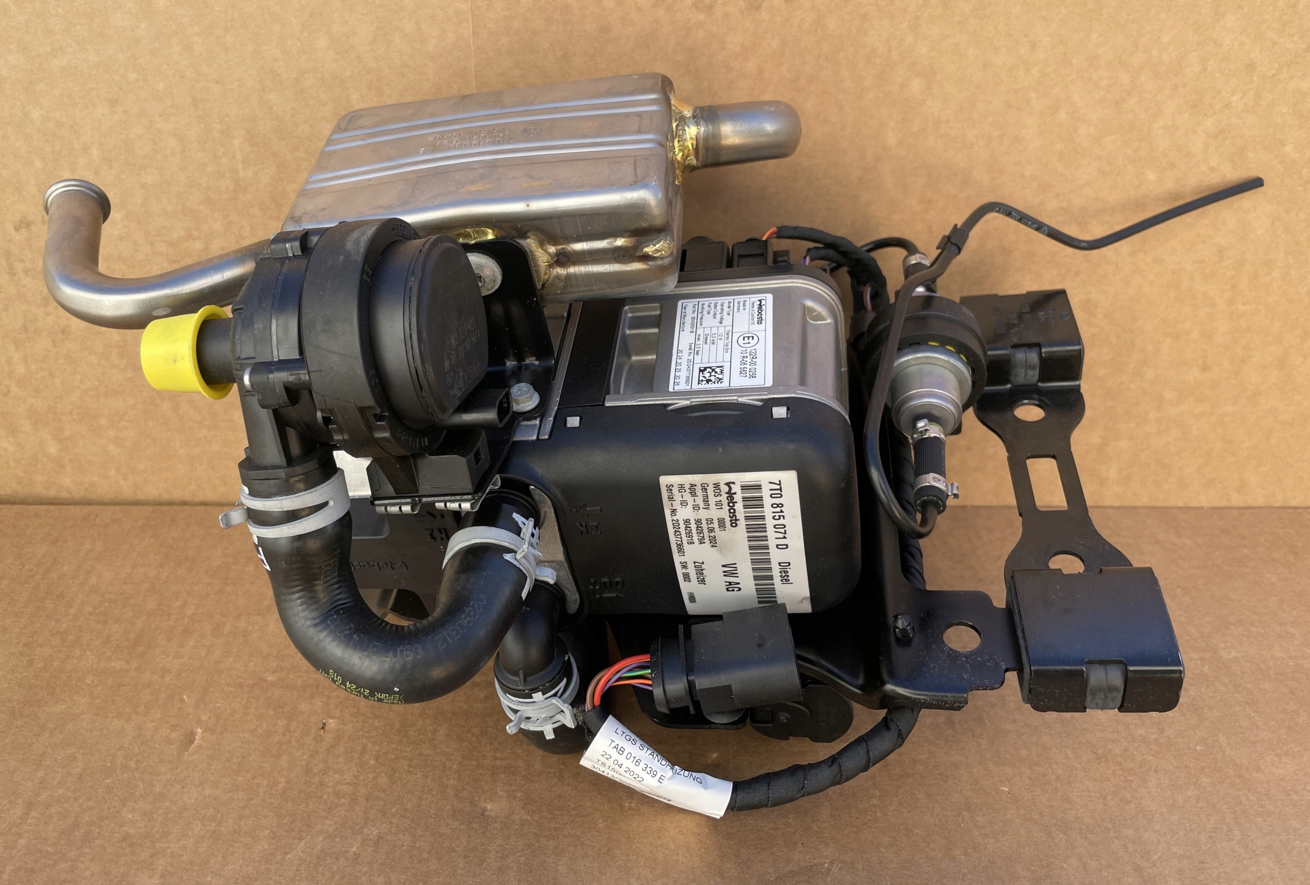 WEBASTO Complets VW T7 MULTIVAN 2023-Original IDEAL 7T0815071D Neuf