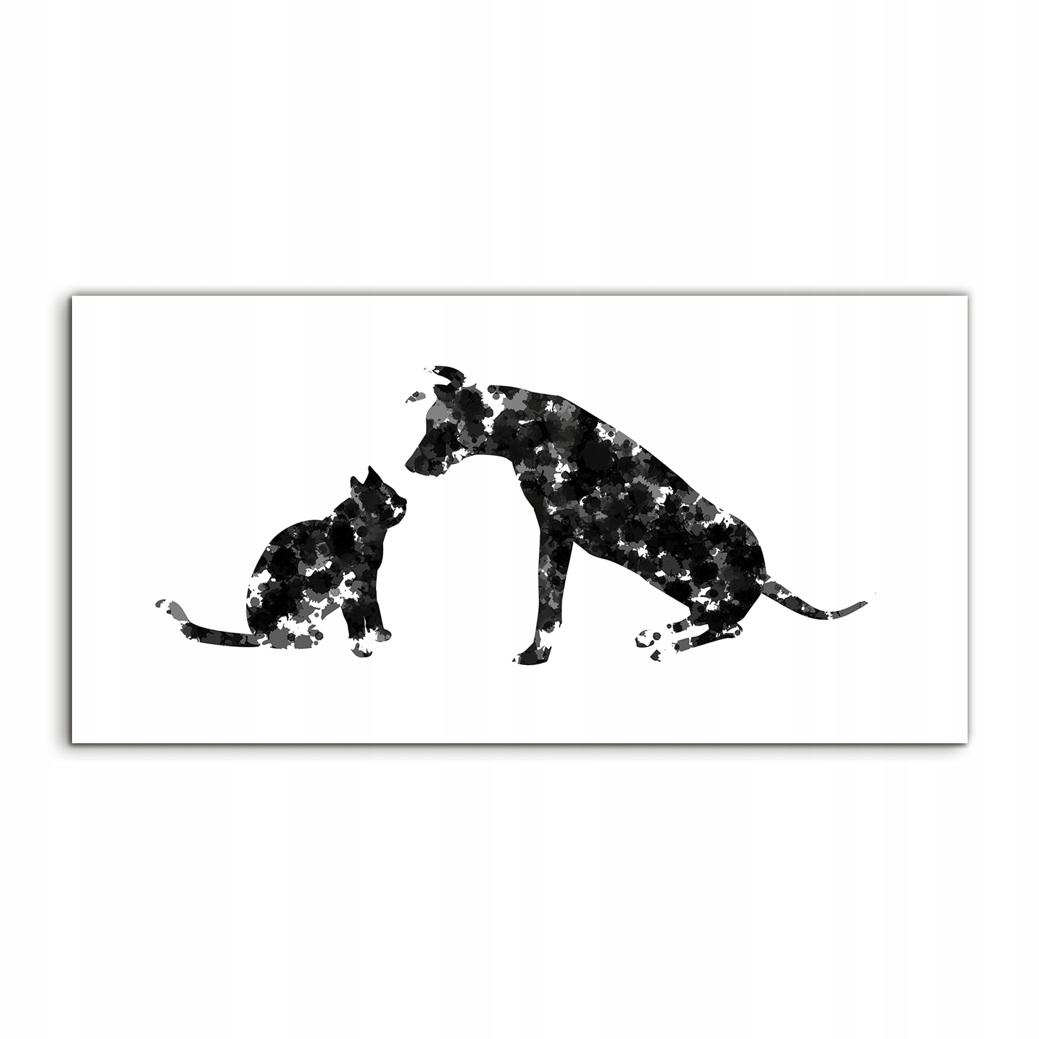 

Fotoobraz akryl 120x60 ścienny Abstrakcja Pies Kot