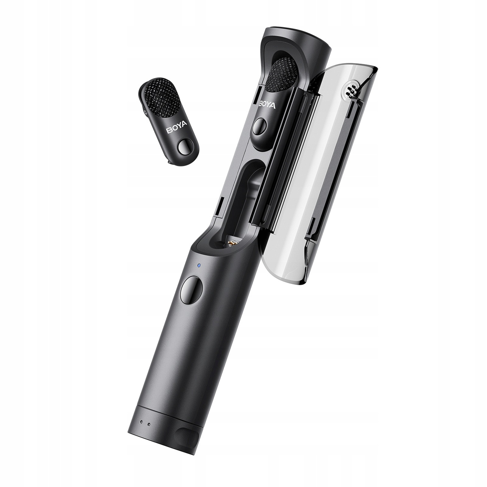 Sada bezdrátových mikrofonů 4v1 2.4 GHz Usb-c MAGIC-05 černá