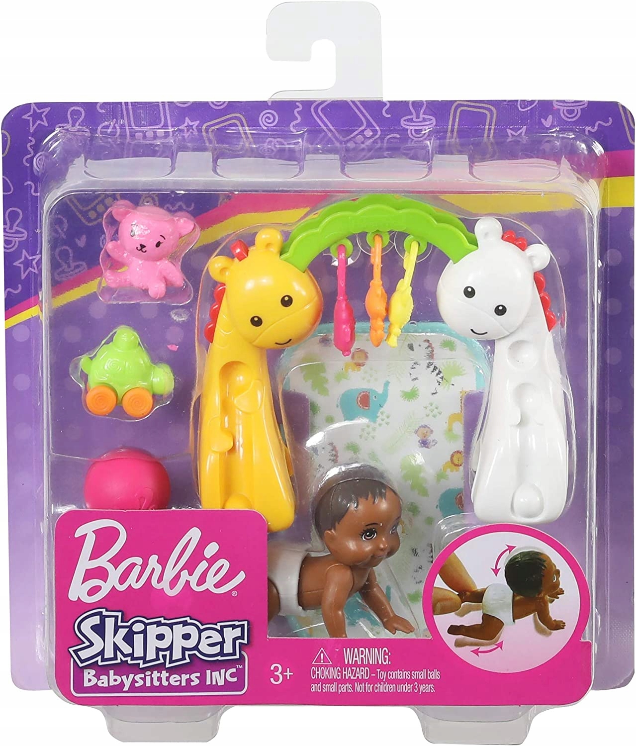 

Lalka Barbie Dziecko Bobas Akcesoria GHV85