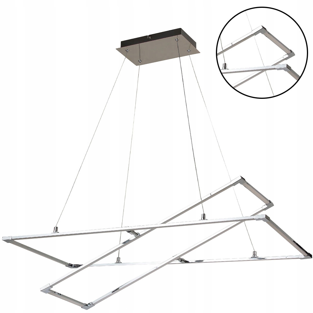 Moderní Led stropní lampa 45W 4000K Závěsná