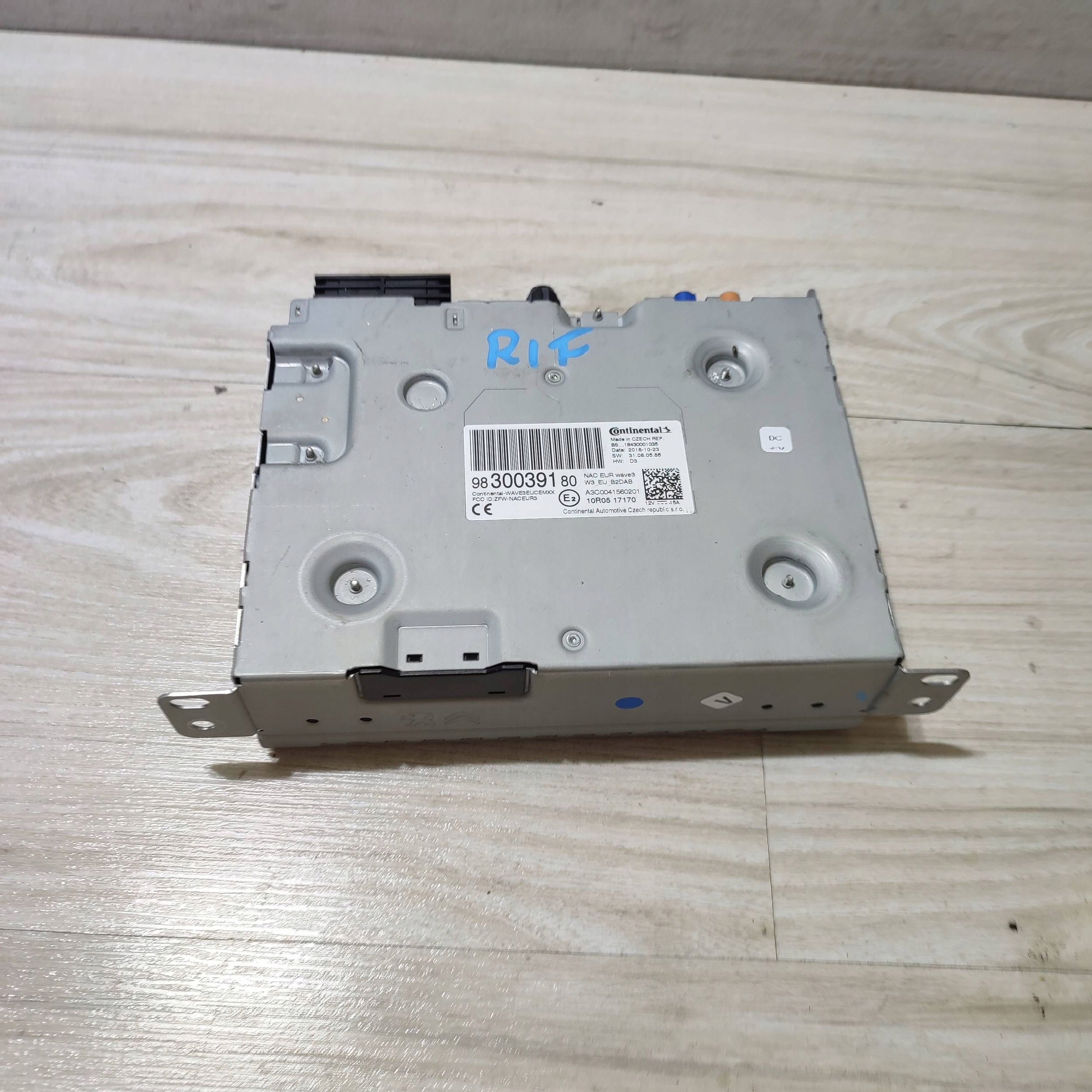modul der Navigation Peugeot Rifter 9830039180