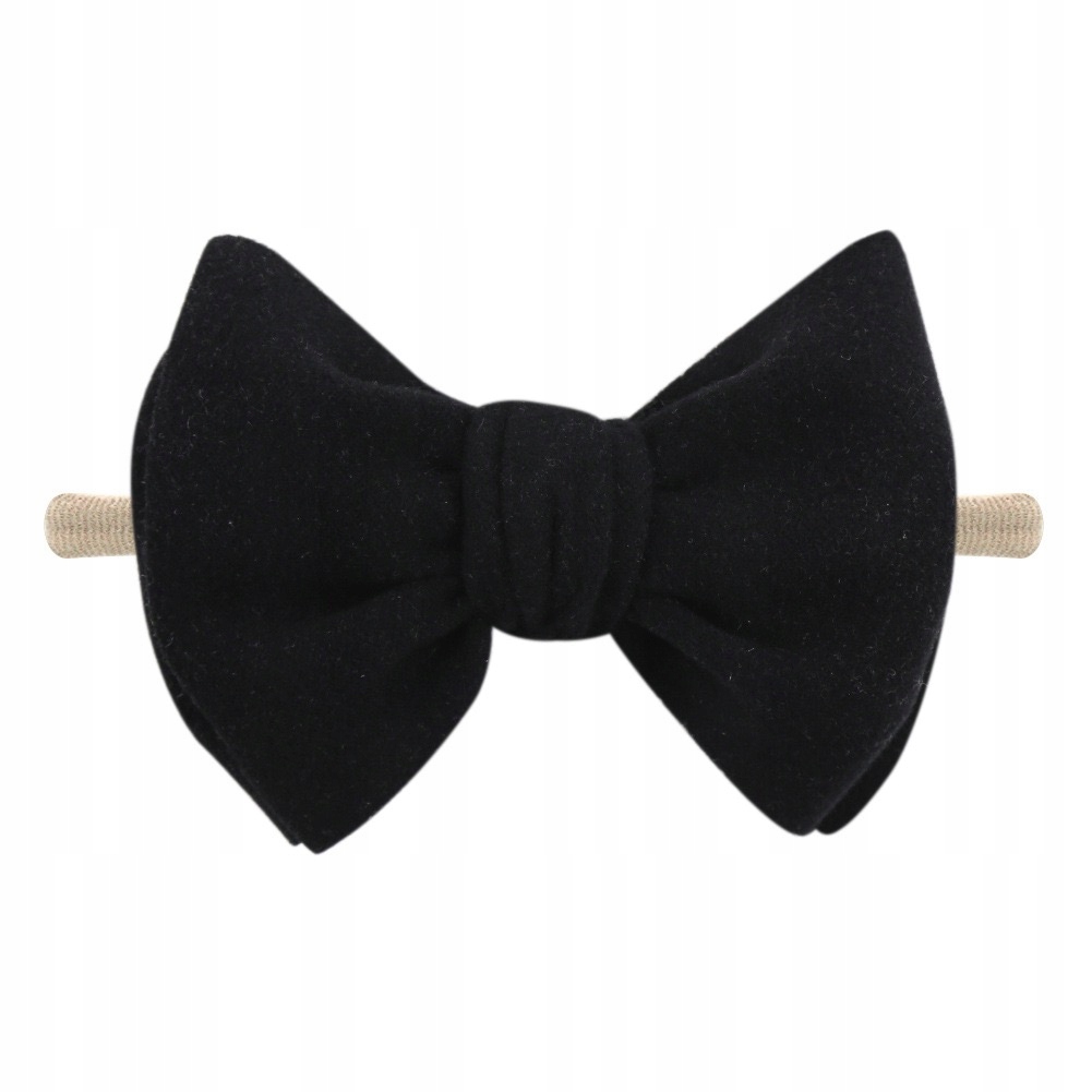 

Opaska z kokardą Bezuciskowa Kokardka czarna