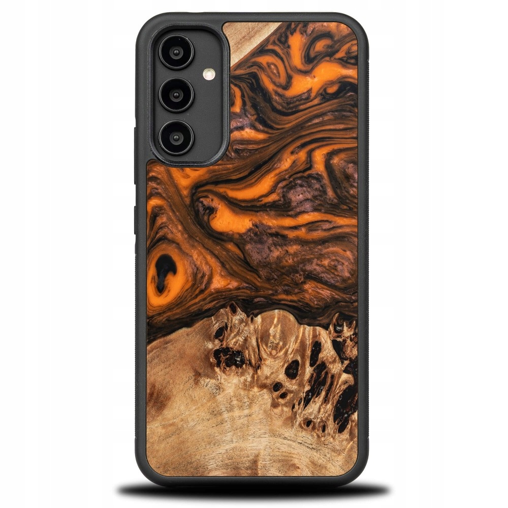 Pouzdro Bewood Unikátní pro Samsung Galaxy A34 5G oranžové