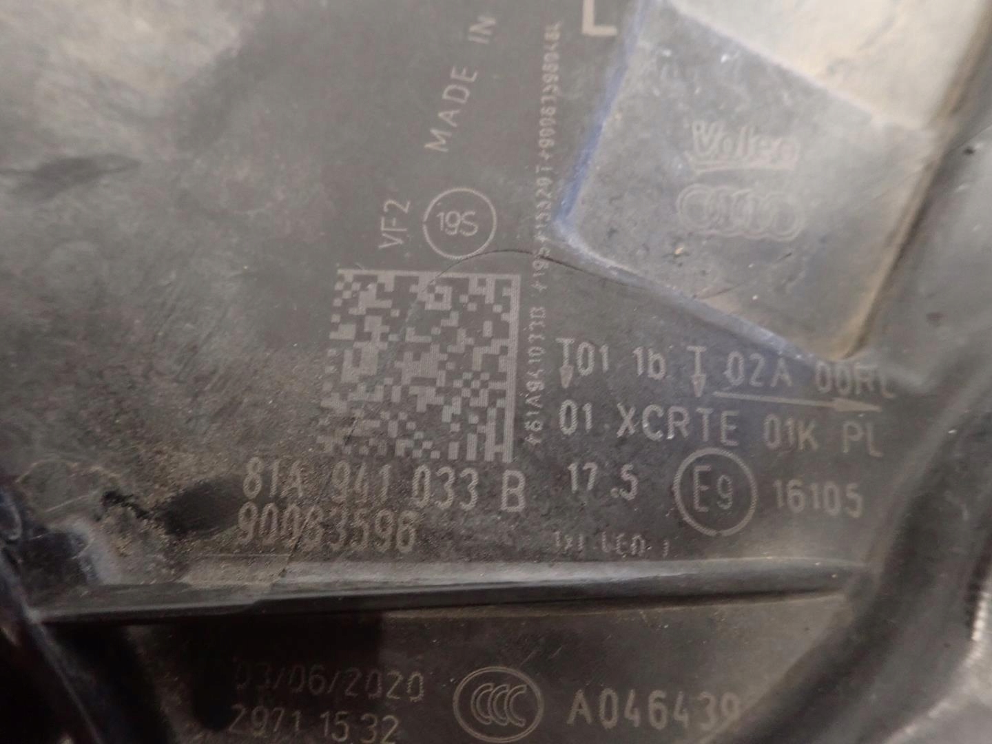 light front front left AUDI Q2 2016- FULL LED 81A941033B
