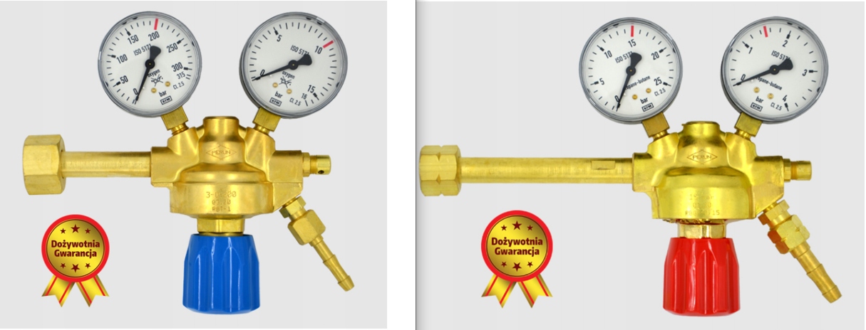 RBT RBGP Komplet reduktorów PERUN propan +tlen PL