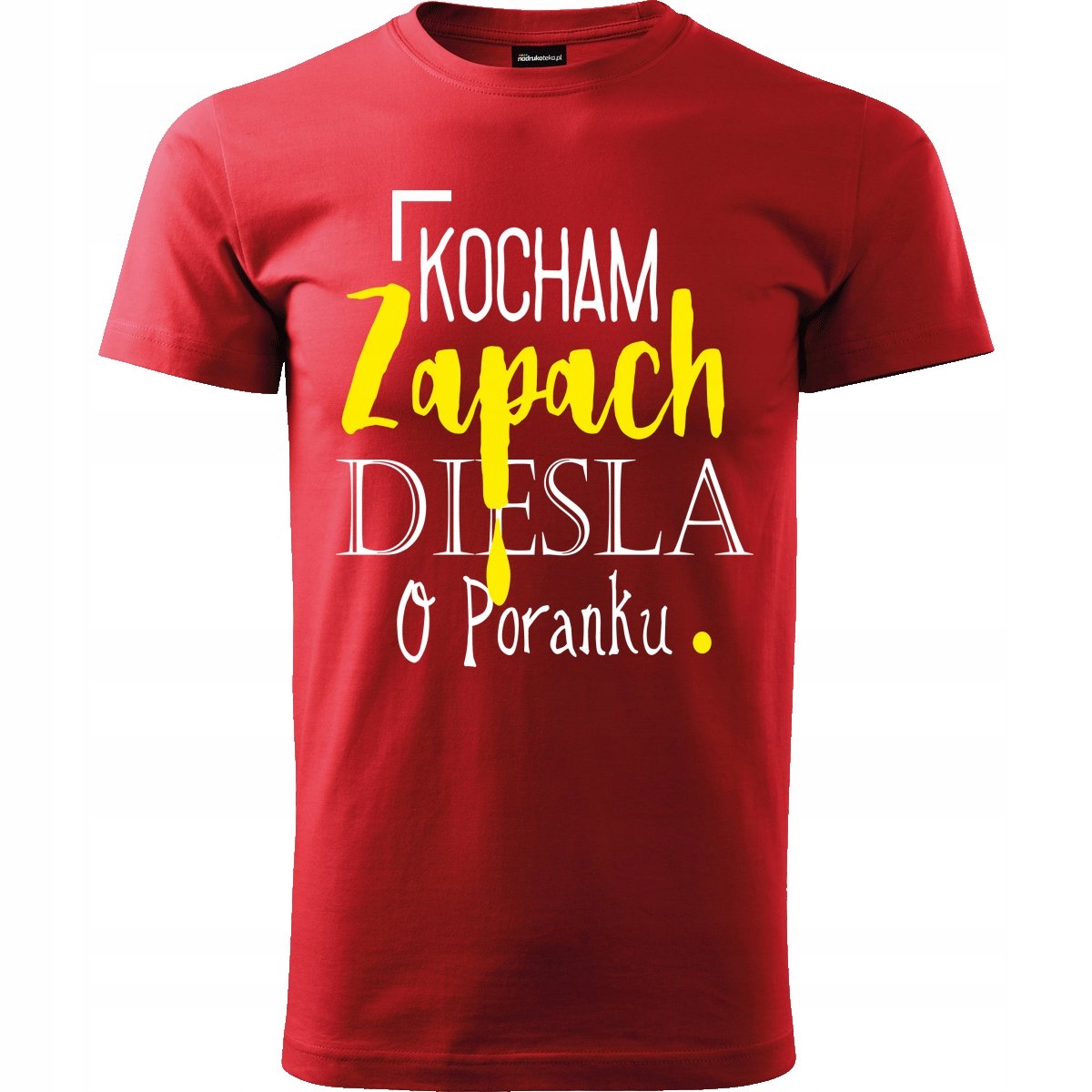 

Koszulka Kocham Zapach Dies.. na urodziny kierowcy