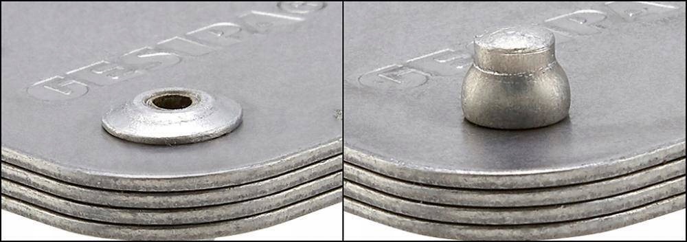 Nit 1-str.zam.CAP,al/stalleb plas.-okr. 3,2x6,5mm Marka Gesipa