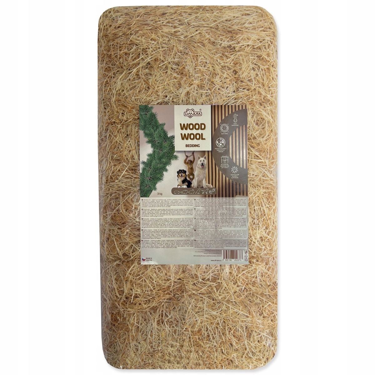 Levně Vlna dřevitá 3kg