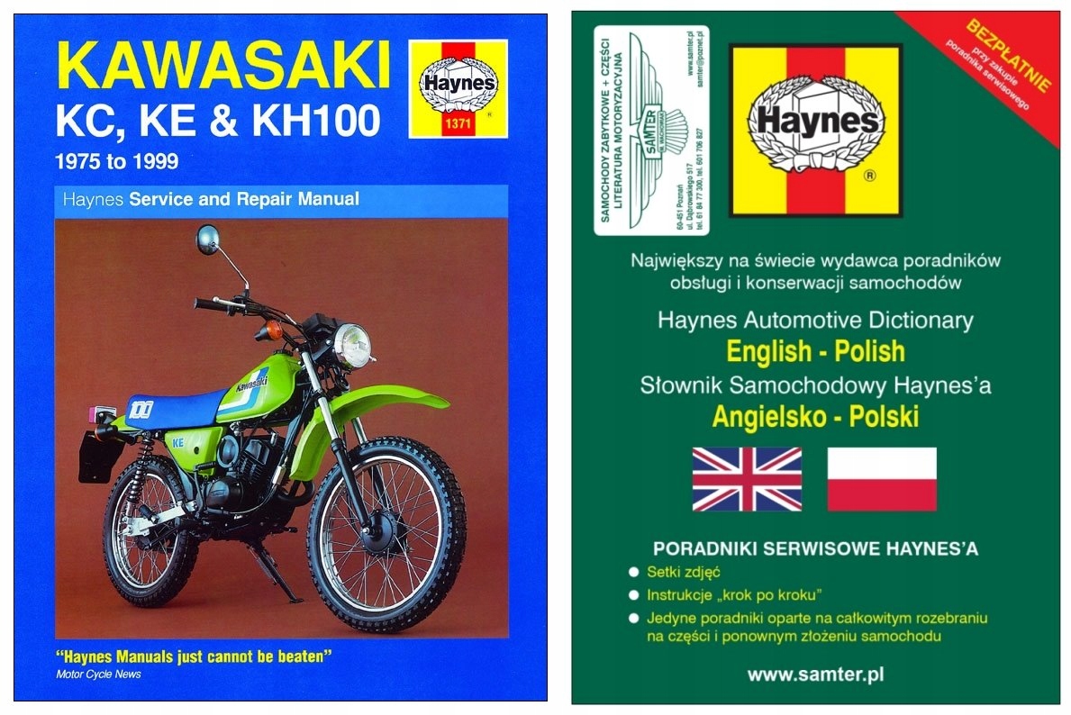Kawasaki KC 100 KE100 KH100 (1975-1999) руководство