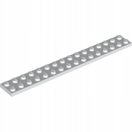 

Lego płytka 2x16 biały 4119227 4282