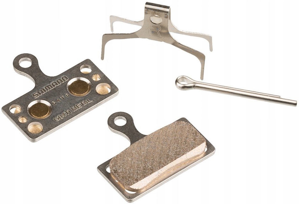 Klocki hamulcowe Shimano G04Ti Xt Xtr okładziny tarczowe Metaliczne Box