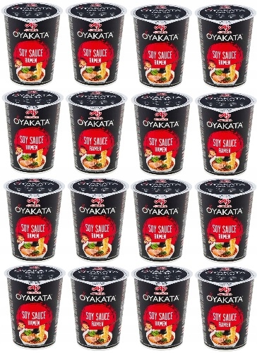 Levně 16 x 63 g Oyakata Soy Sauce Ramen polévka těstoviny instantní pokrm Karton