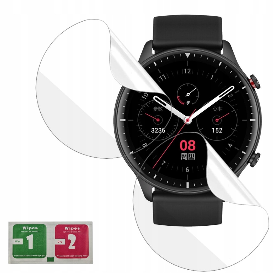 

2x Folia Hydrożelowa 4D Do Xiaomi Amazfit Gtr 2