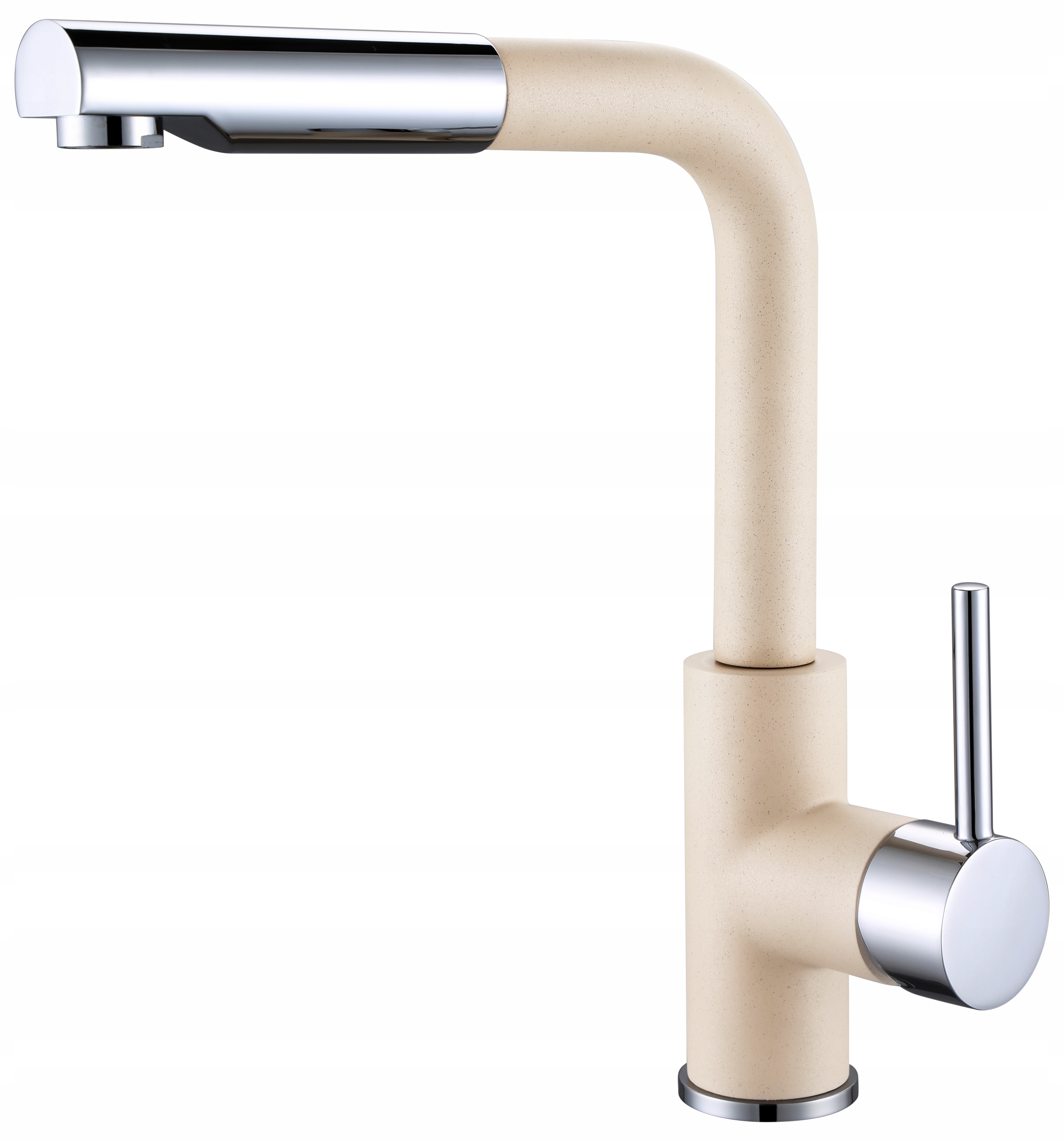 Kuchyňská Baterie S Vytahovací Sprcha Iga Béžová Kohoutek Do Dřezu