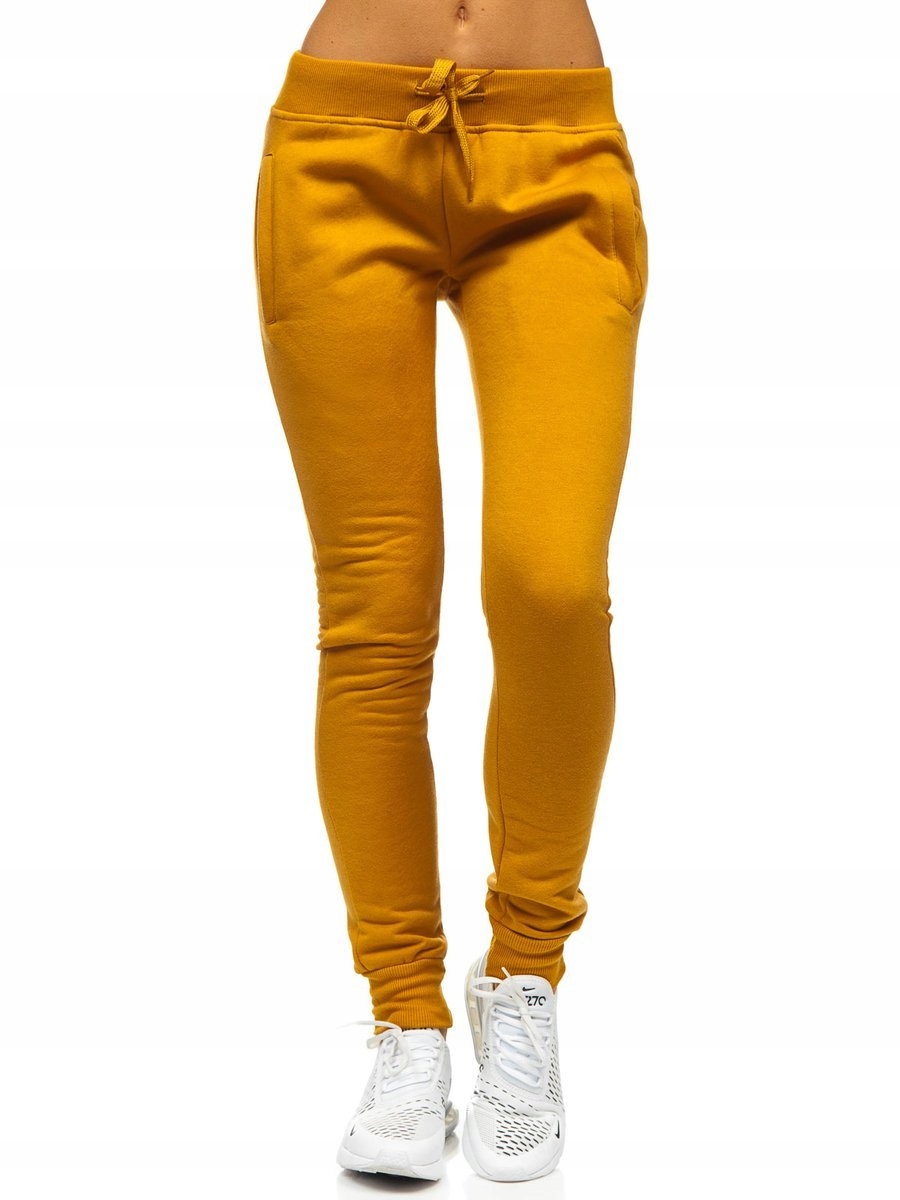 

Spodnie Damskie Dresowe Camelowe CK-01B Denley_l