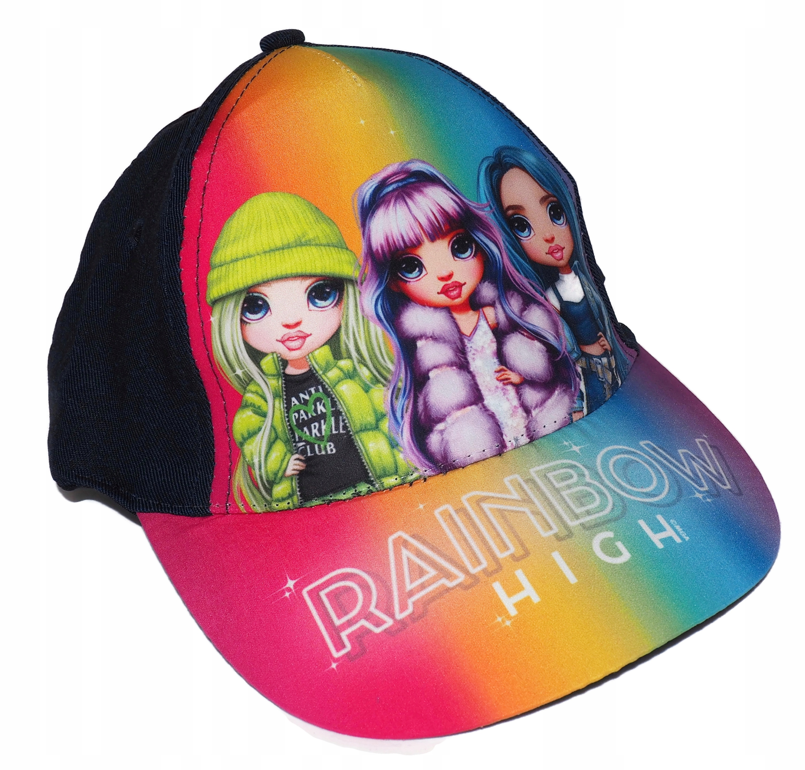 

Czapka 52 bejsbolówka Rainbow High laleczki