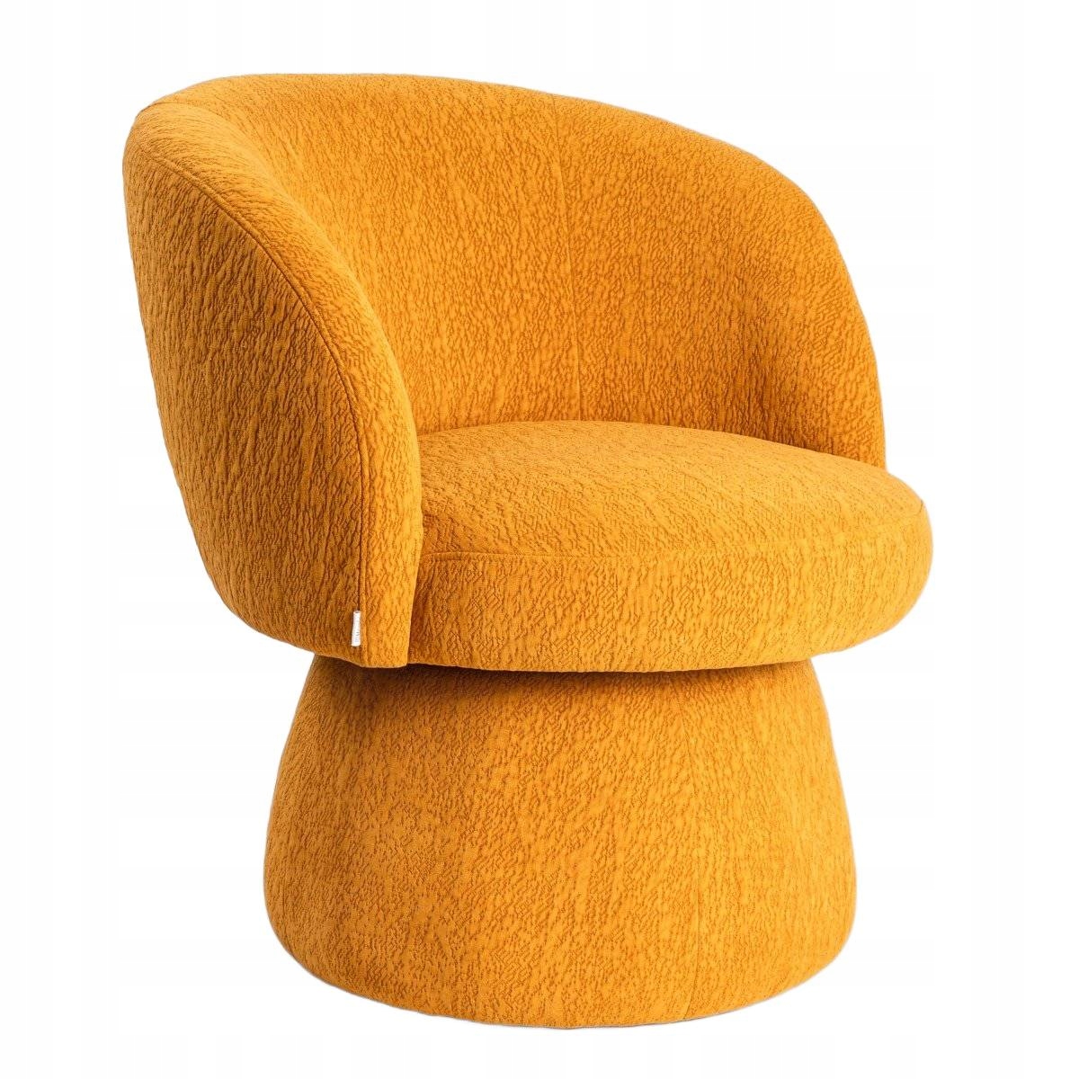 Fotel CONFORT Musztardowy 70x75,5x80 cm HOMLA