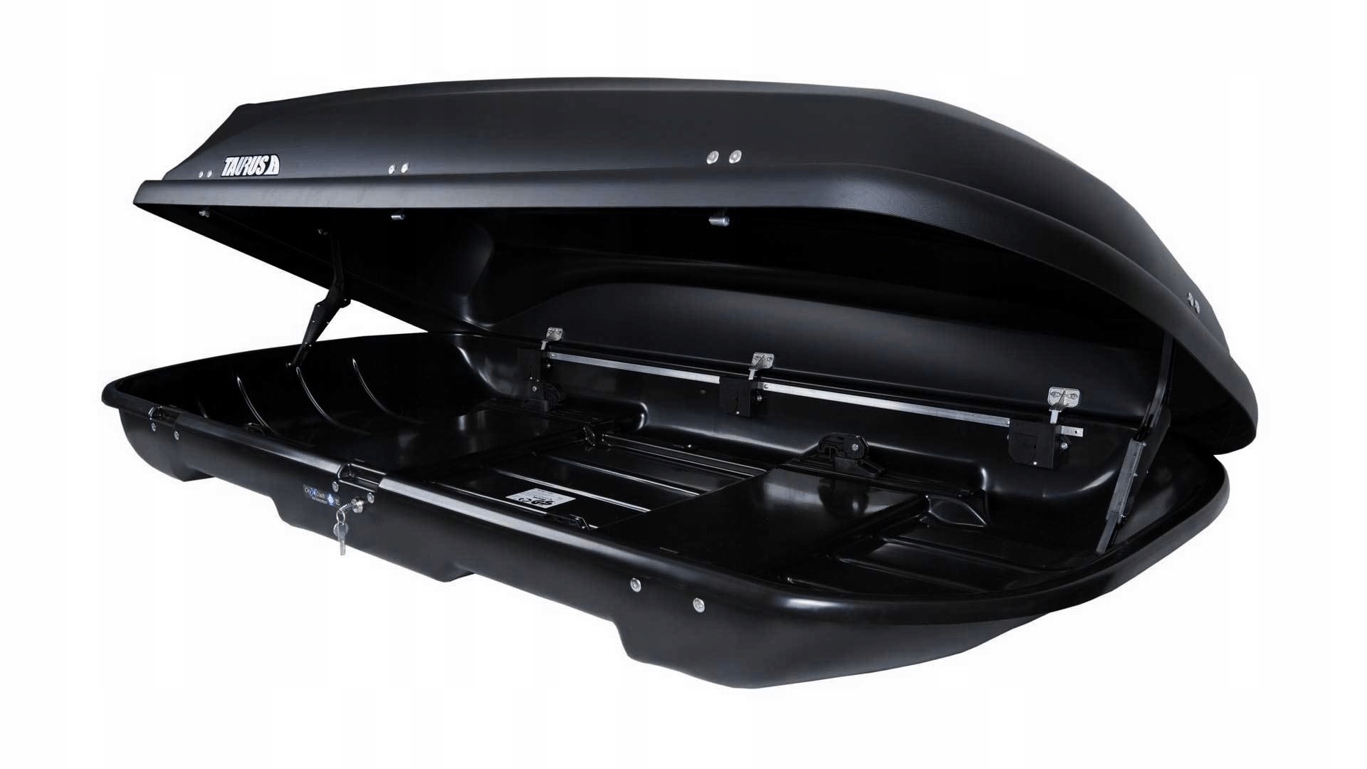 Box dachowy Taurus Xtreme 600 czarny carbon Volume 600 l