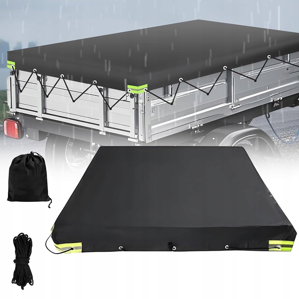 PLANDEKA NA PRZYCZEPKĘ, PŁASKA PLANDEKA NA PRZYCZEPĘ , DO PRZYCZEP Z LINA