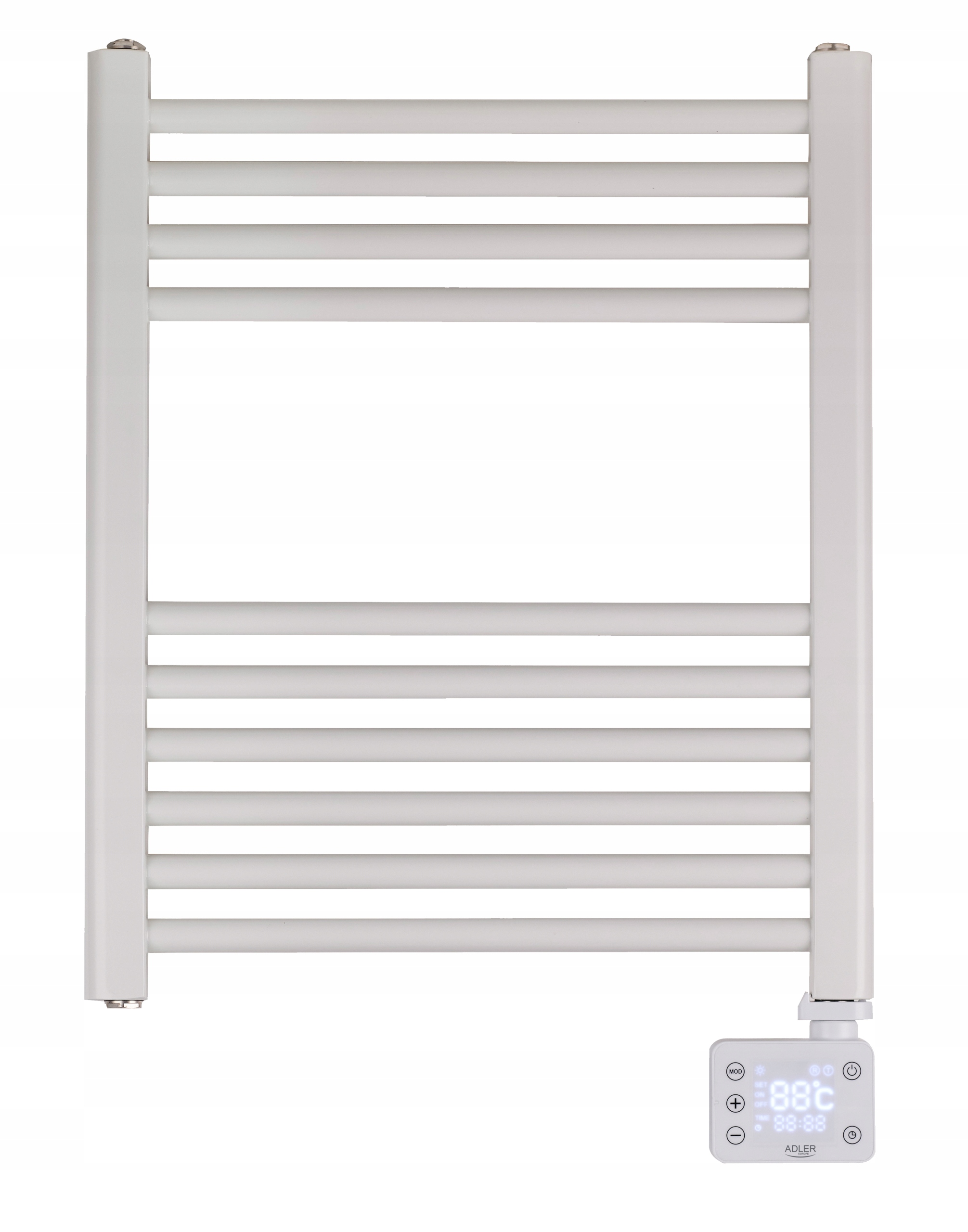 Elektrický kúpeľňový radiátor Adler 400 W 50 x 70 cm biely