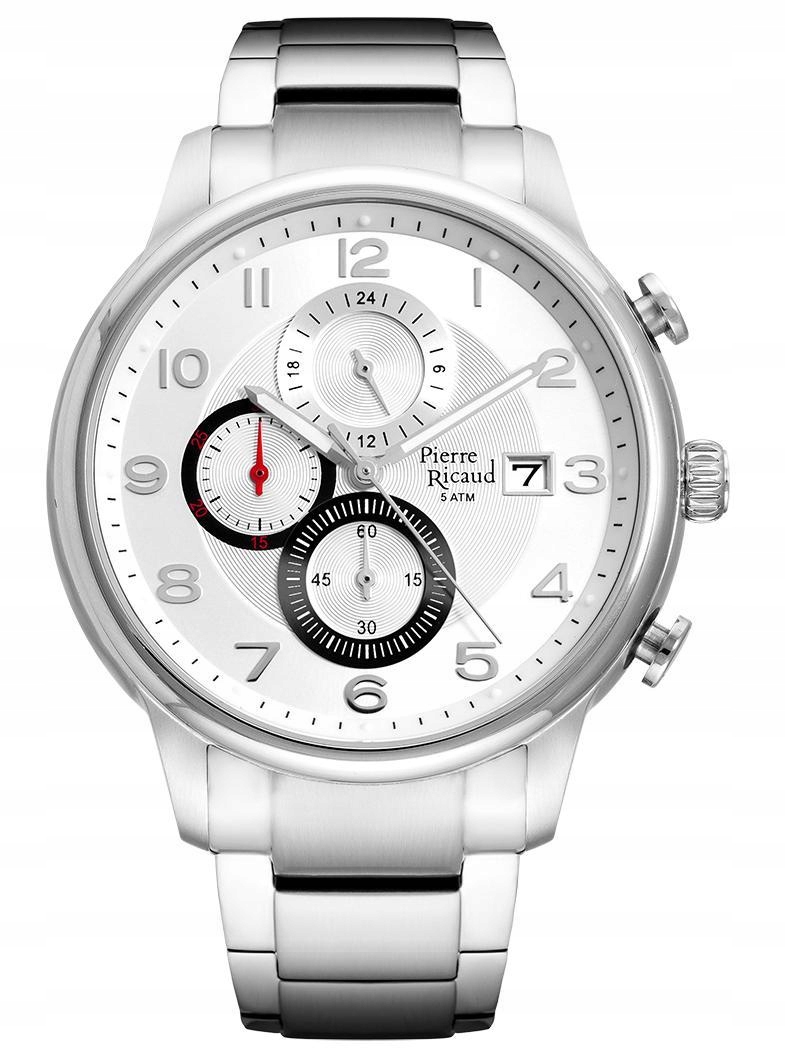 Nové Originální Pánské Hodinky Pierre Ricaud P97017.5123CH Chronograf