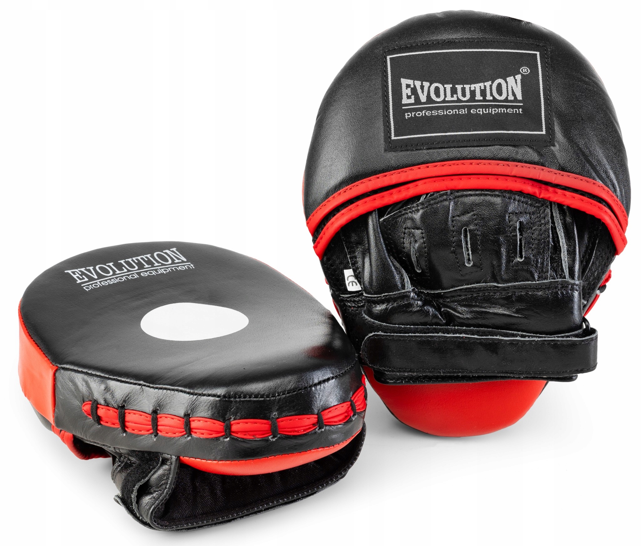 Łapy Tarcze Trenera Profilowane Skórzana Evolution