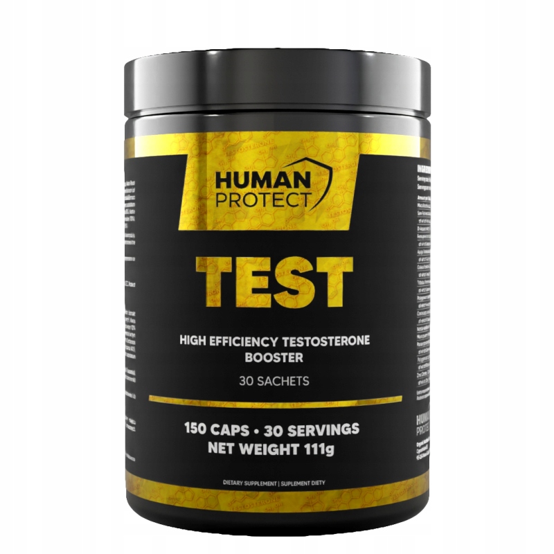 Human Protect Test Testosterone Booster 30saš. Testosteron Booster