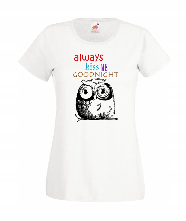 

Xs Koszulka Damska Sowy Owls Zwierzak Ptak Wzory
