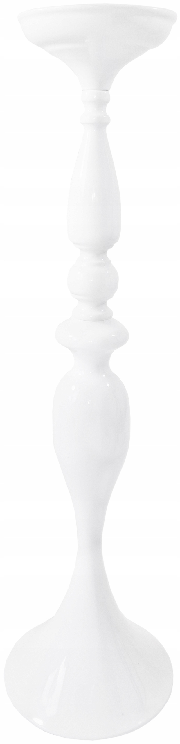Postument Držák Na Květináč Stojan Na Květiny 62 cm Bílý