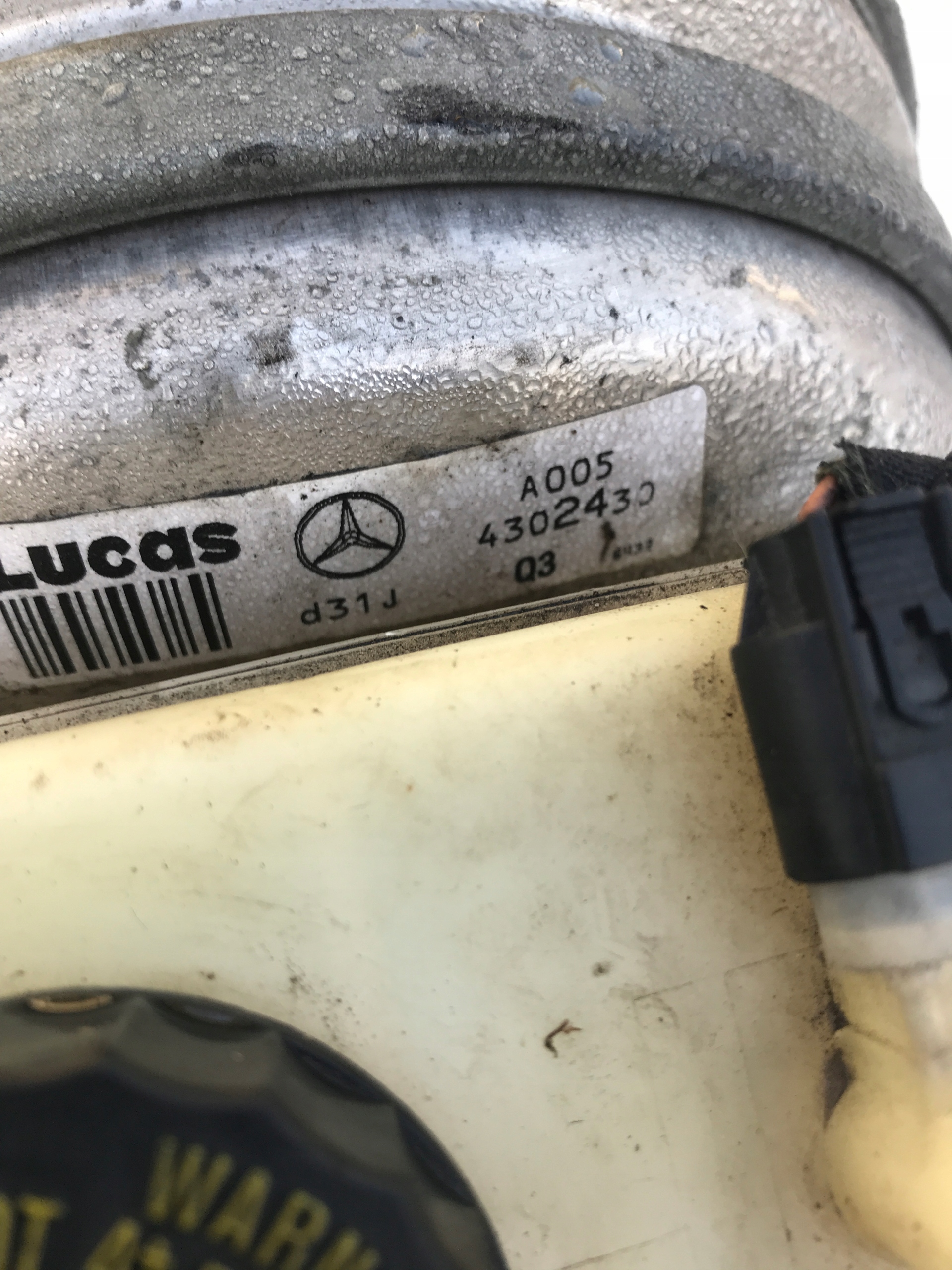 Servo Bremse MERCEDES W220 A0054302430