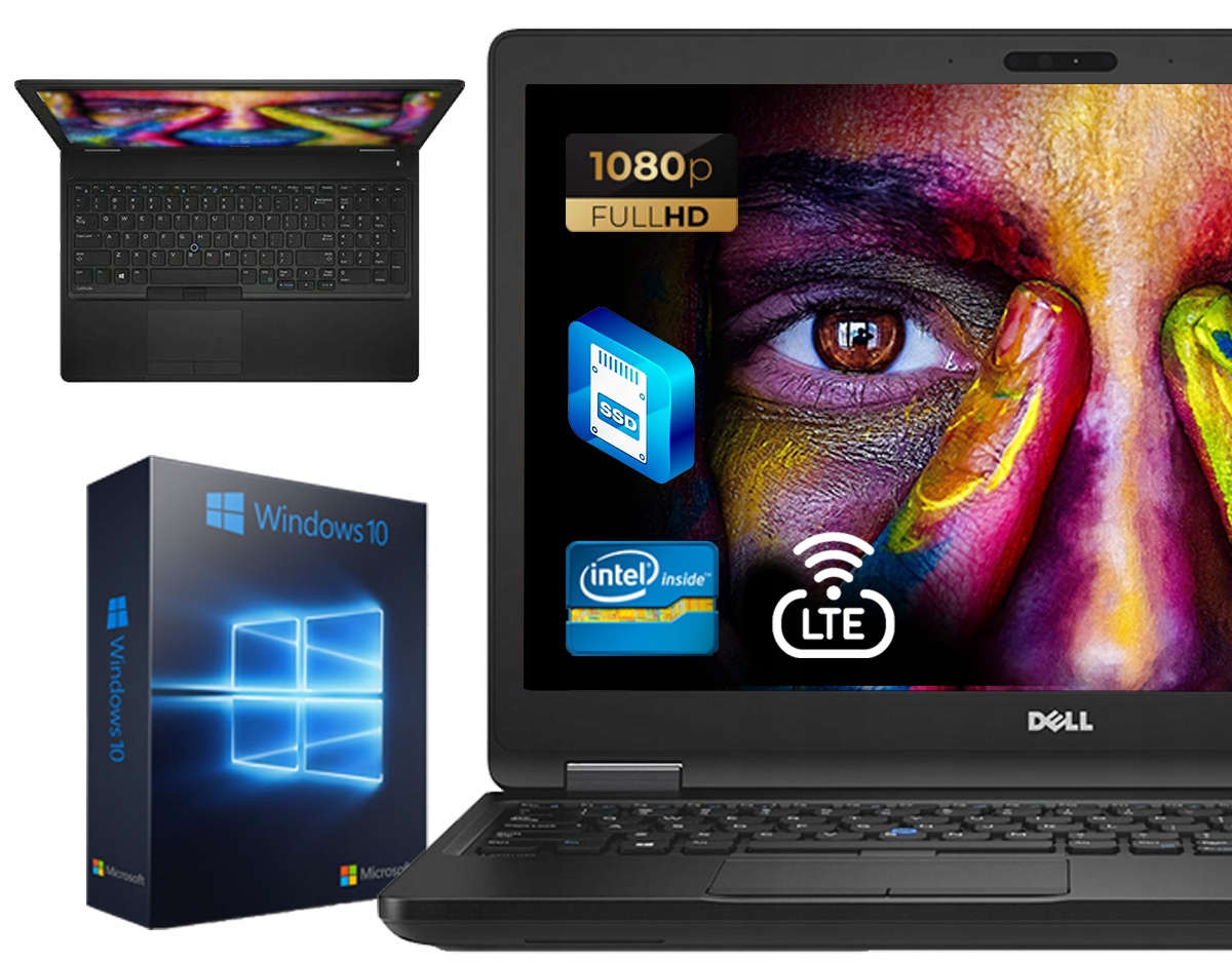 

Dell 15.6 i5 2x2,8GHz Turbo Ssd 256GB 8GB Fullhd