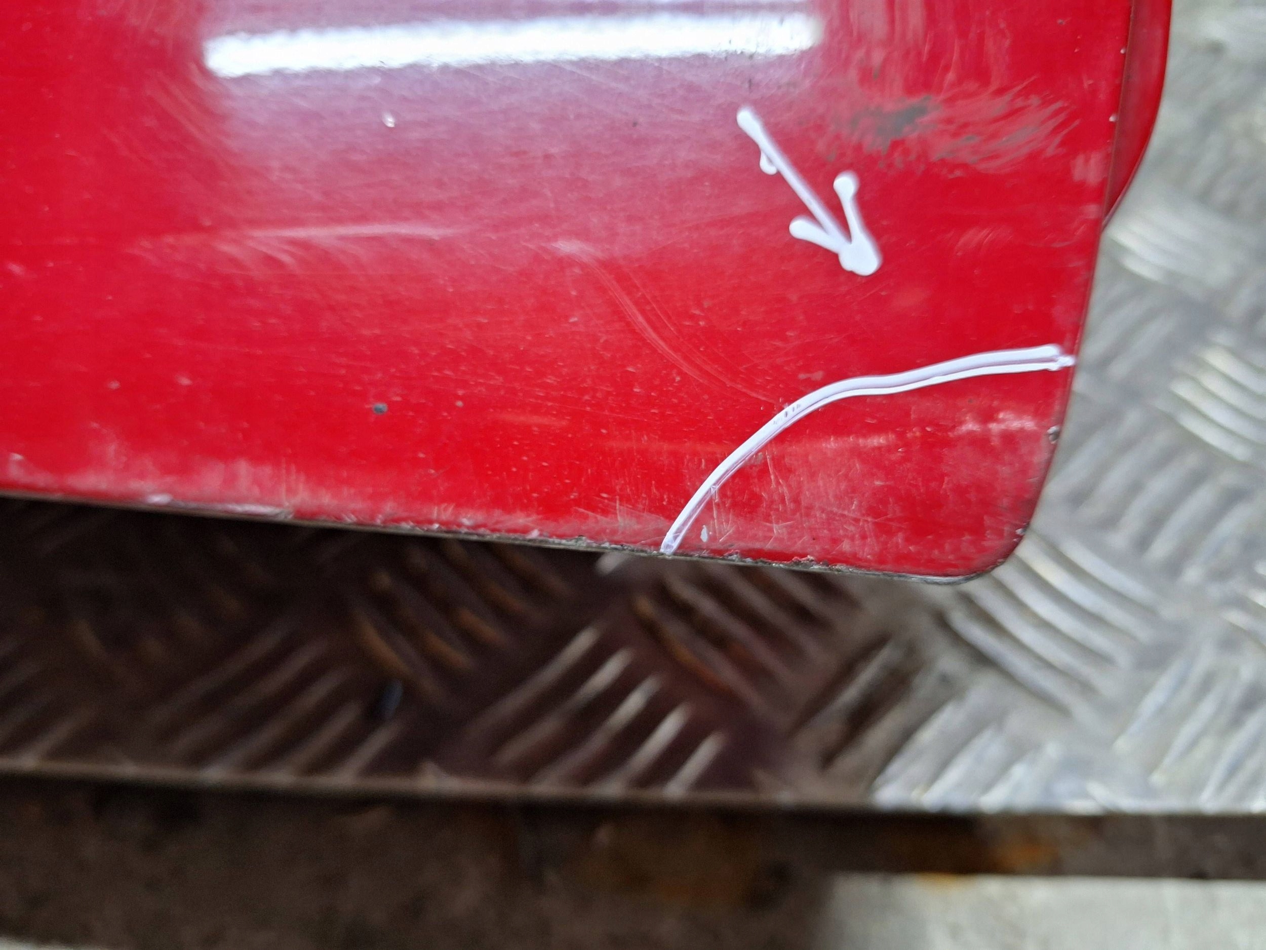 door rear part right SUZUKI SPLASH 08-14 complete