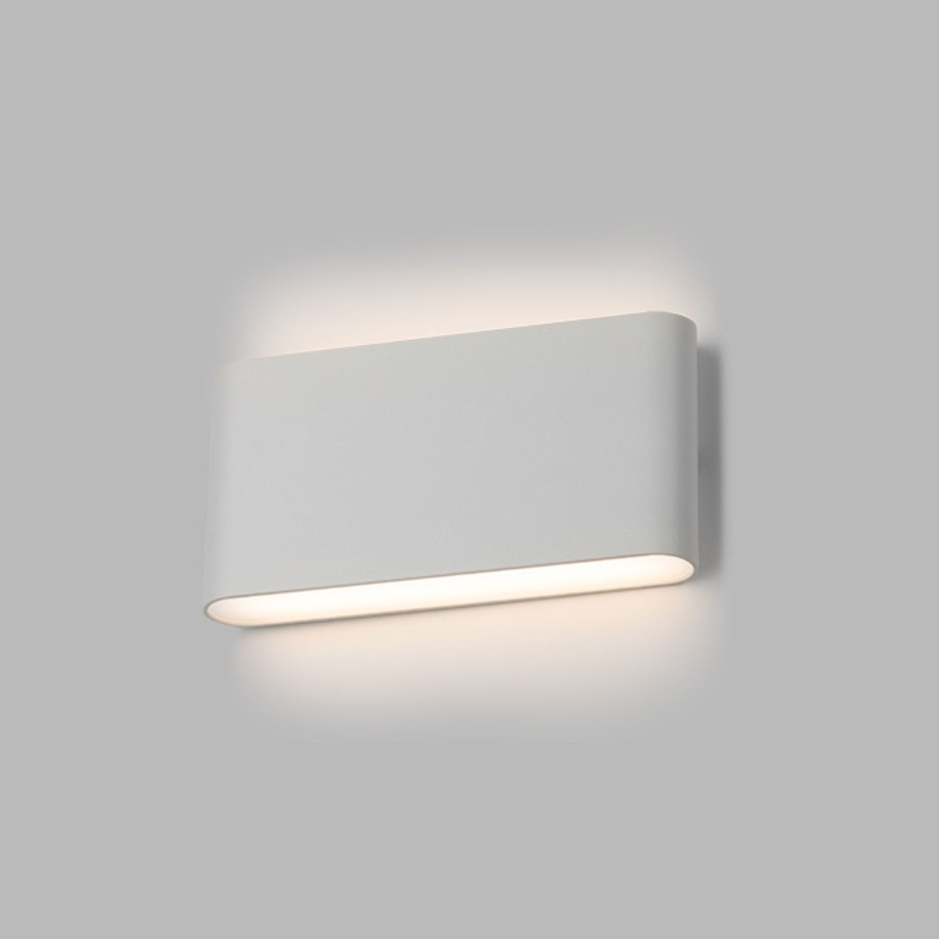 Nástenné Led svietidlo LED2 Flat II L biele IP65 Cct 10W 1130lm