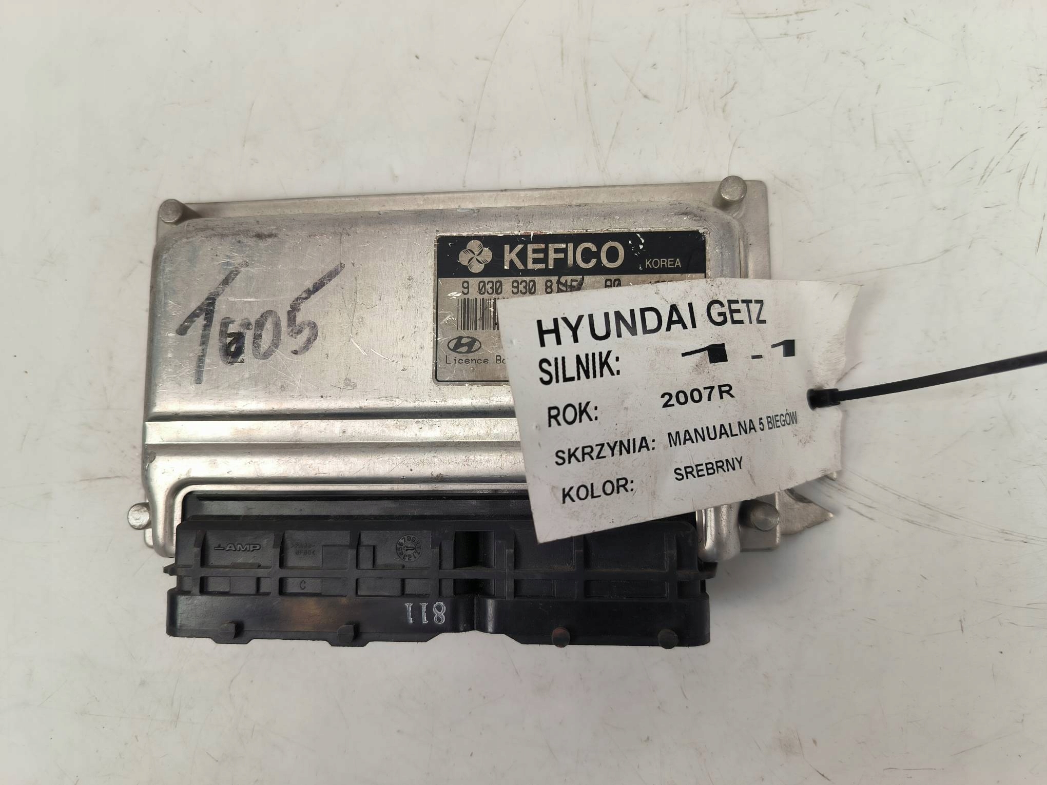 Computer 39110-02BJ0 1.1 HYUNDAI GETZ