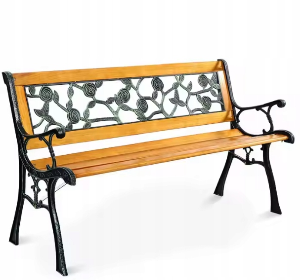 Lean 26567 Záhradná lavica s operadlom 125 × 53 × 73 cm