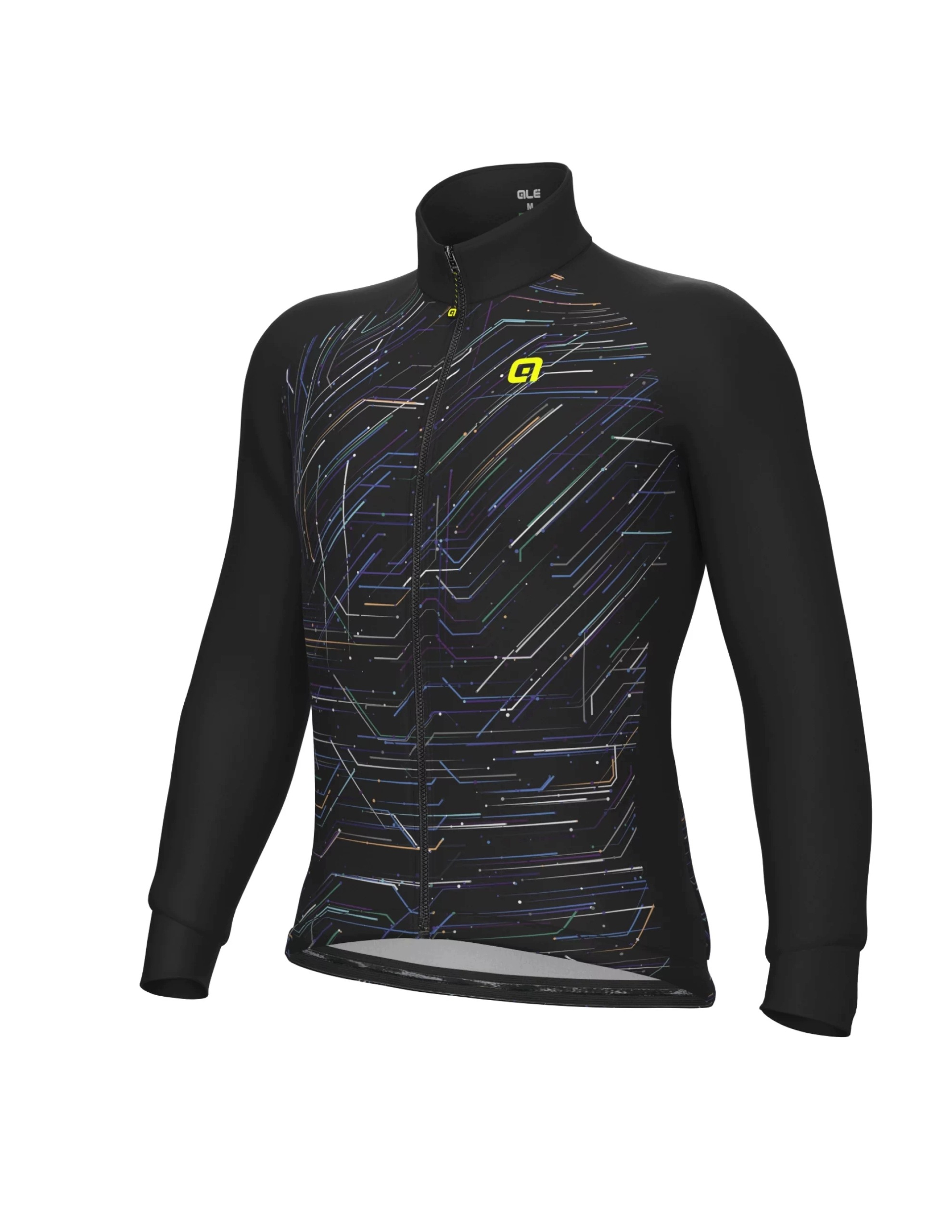 Pánská cyklistická bunda Alé Cycling Solid Byte černá 3XL