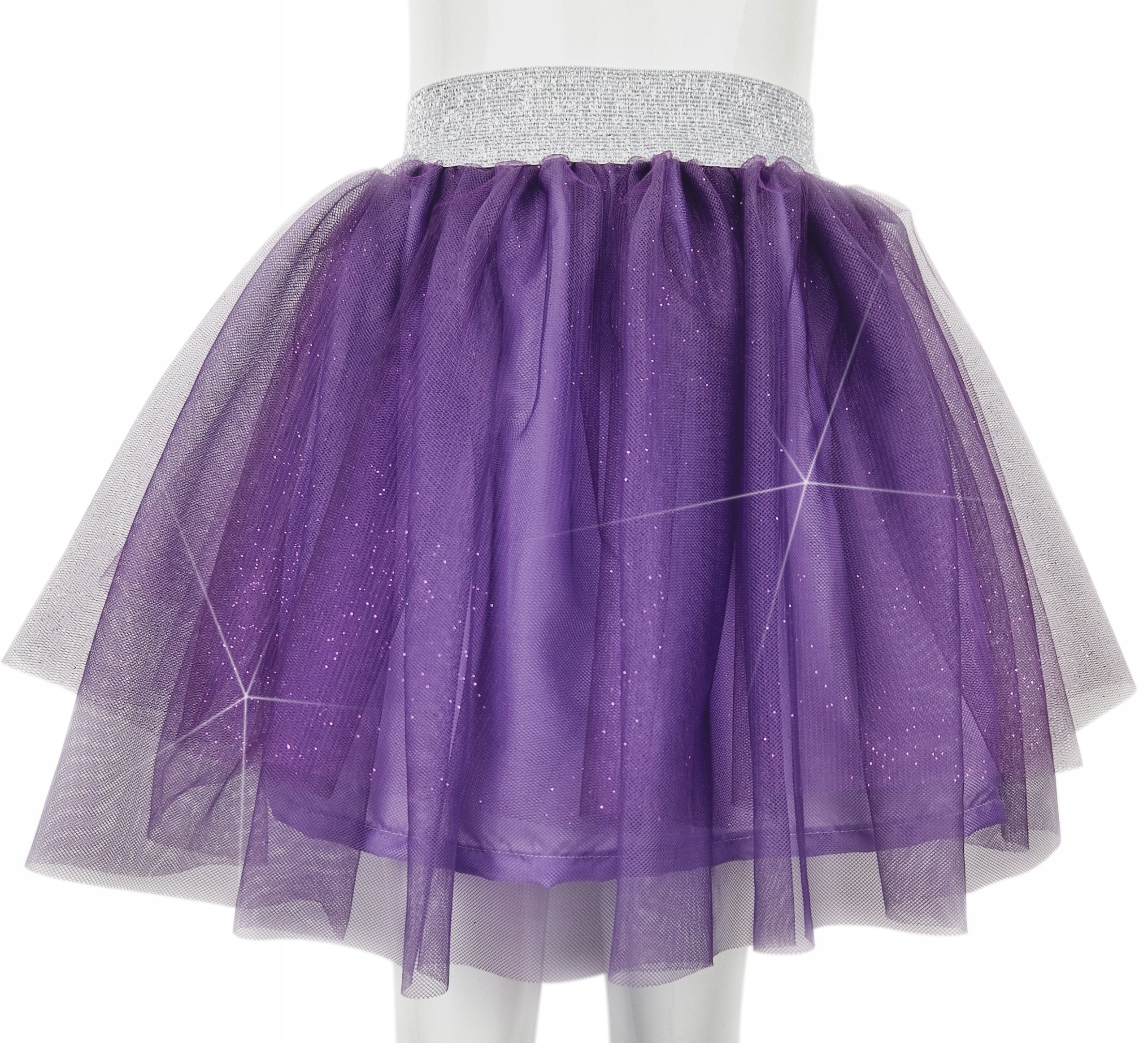

Spódnica tiulowa brokatowa tutu R.86-98 dł 27cm
