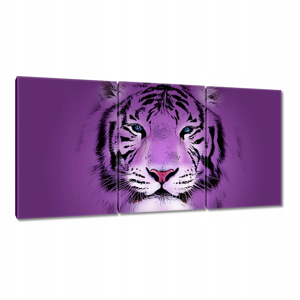 

Obrazy 120x60 Fioletowy obrazek tygrysa