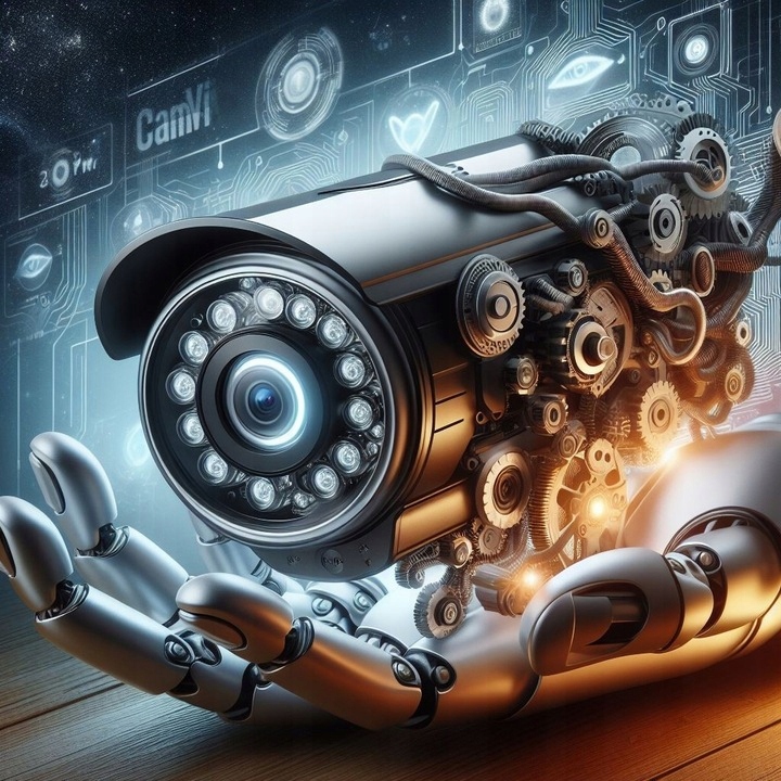 Kamera IP 4 Mpx CAMVI CV-IPT1428-DL-S4M ,Dual light, Funkcje AI, DWDR, NDAA Marka Inna