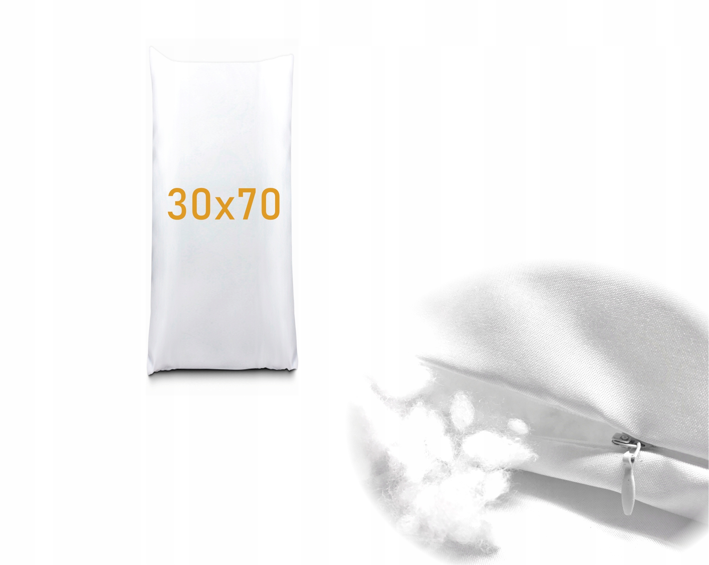 

Poduszka Na Suwak 70x30 wkład 30x70 długa poduszka