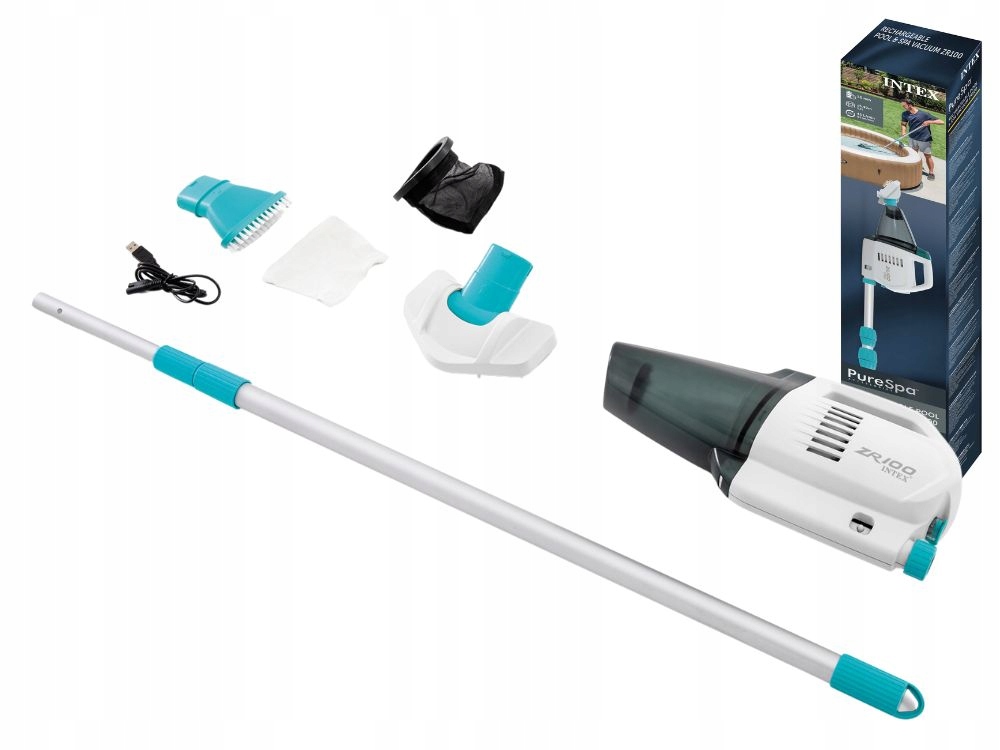 Bezprzewodowy Ręczny Odkurzacz Basenowy Intex 28626 MODEL 2024