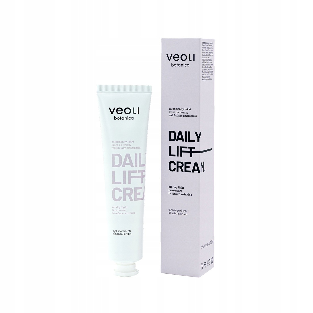 Veoli Botanica Lehký denní krém na obličej proti vráskám 75 Ml
