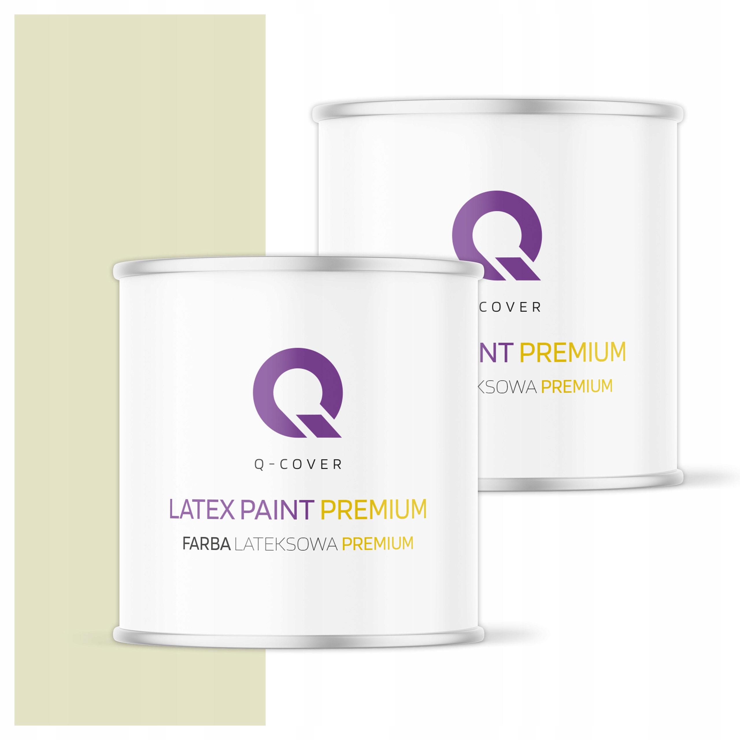 Farba odolná voči škvrnám Umývateľná na steny stropov 2L Hlboká matná Biela s hráškom