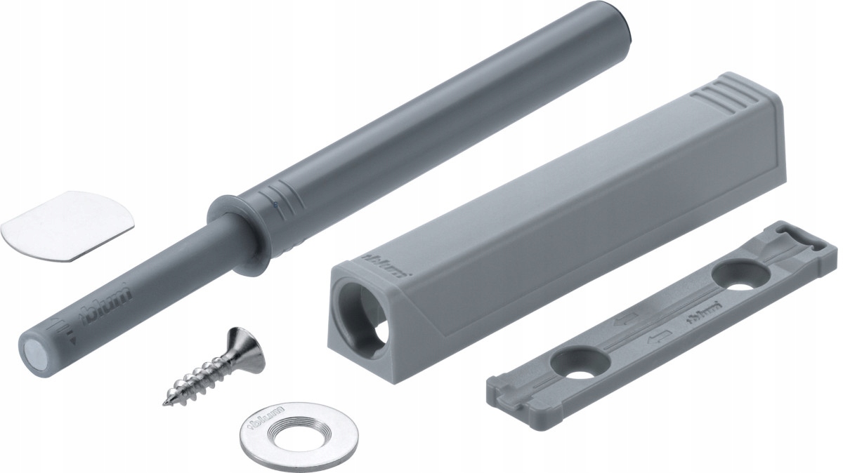 

Blum Tip-on 956A1004 adapter 956A1201 długi szary