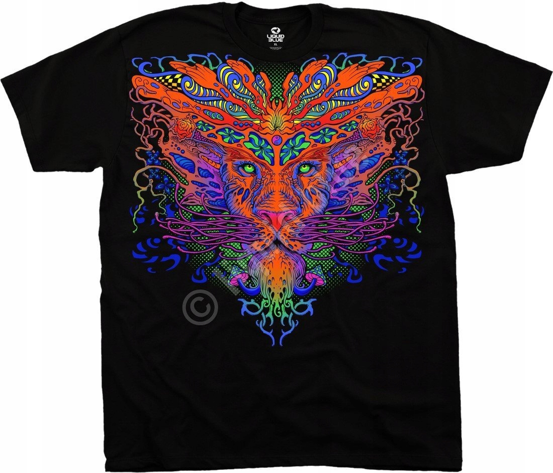 Trippy Lion Liquid Blue XL