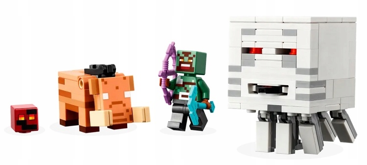 LEGO MINECRAFT 21255 ZASADZKA W PORTALU DO NETHERU Certyfikaty, opinie, atesty CE EN 71