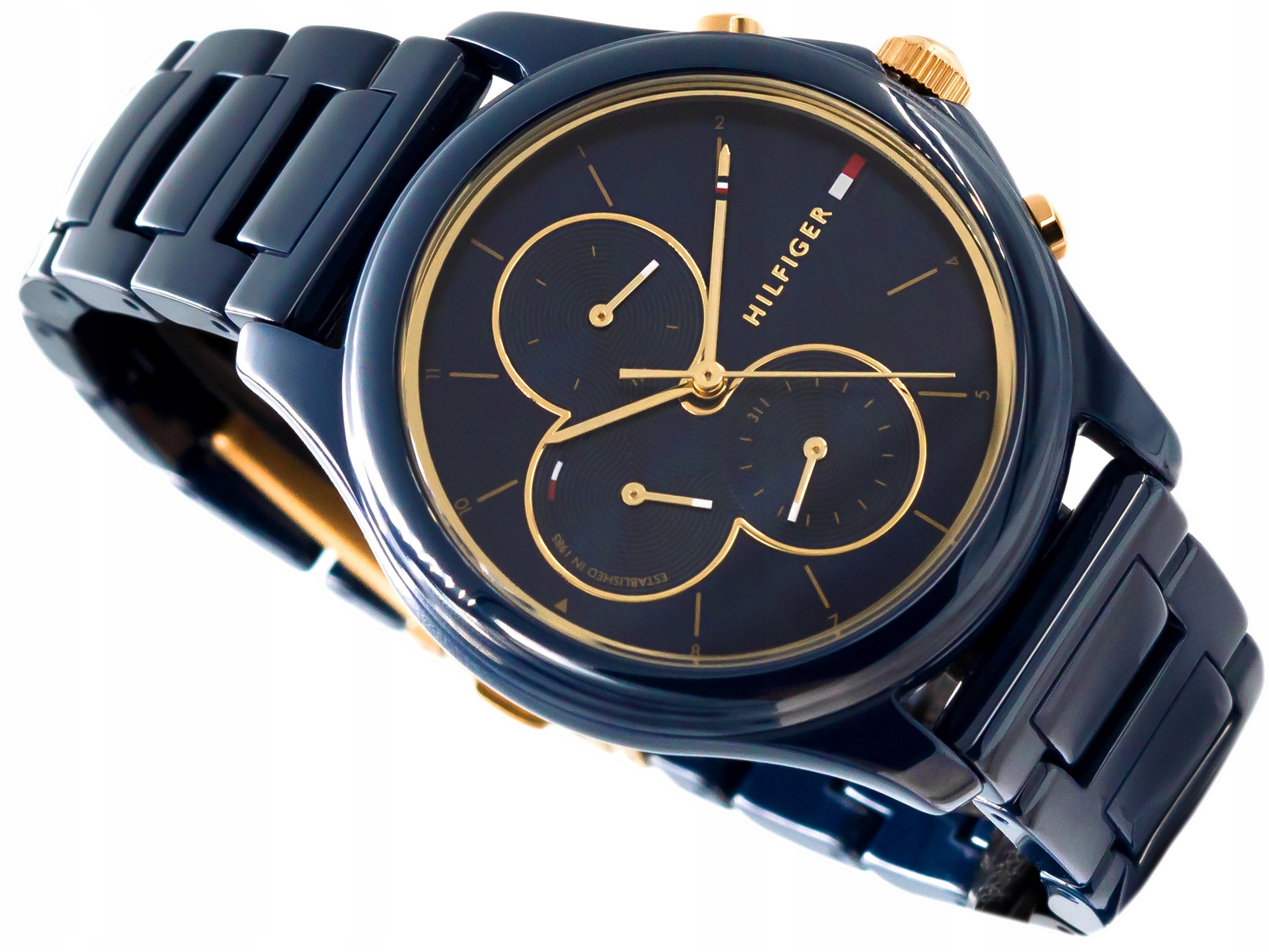 Dámské Hodinky Tommy Hilfiger 1782260 Navy Keramické
